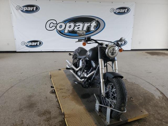 Salvage motorcycles for sale at Wilmer, TX auction: 2012 Harley-Davidson FLS Softail Slim