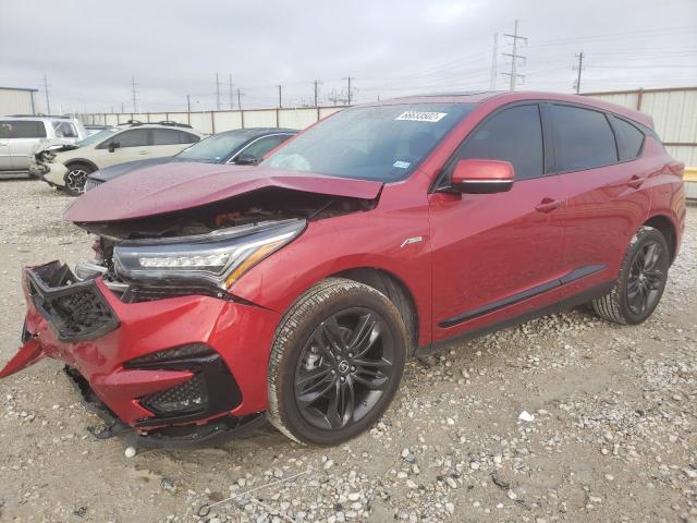 Salvage cars for sale from Copart Haslet, TX: 2021 Acura RDX A-Spec