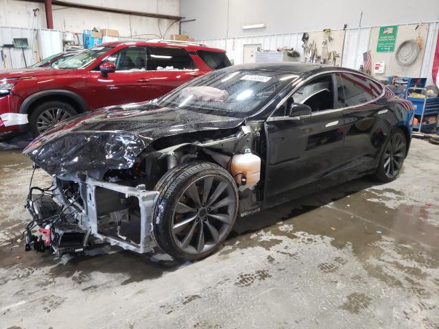 Salvage cars for sale from Copart Rogersville, MO: 2013 Tesla Model S