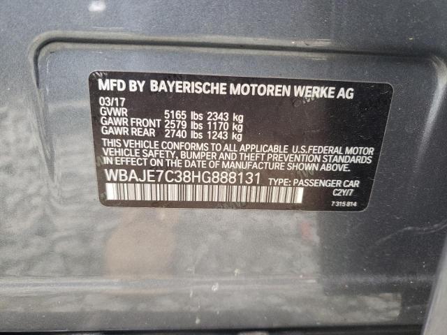 2017 BMW 540 XI - WBAJE7C38HG888131