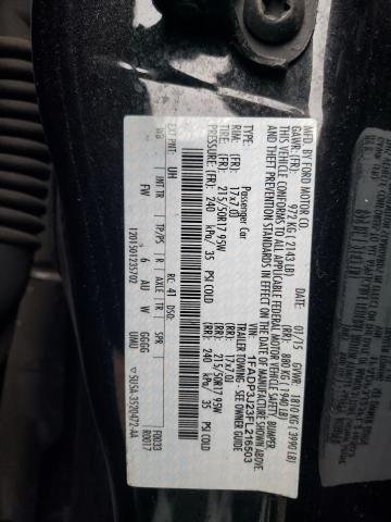 1FADP3J23FL216503 Ford Focus Titanium
