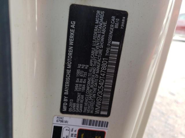 WMWSV3C54DT478801 Mini Cooper