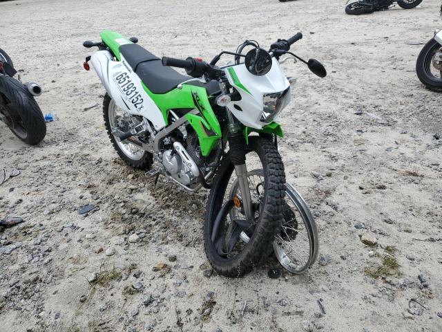 Salvage motorcycles for sale at Candia, NH auction: 2022 Kawasaki KLX230 G