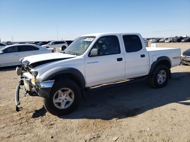 Salvage cars for sale from Copart Amarillo, TX: 2003 Toyota Tacoma DOU