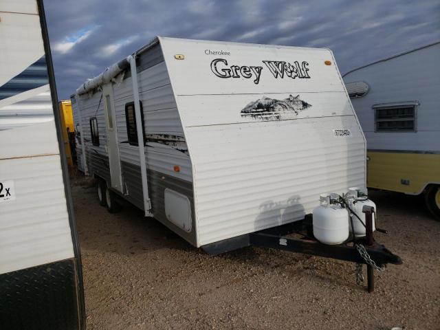 Forest River salvage cars for sale: 2008 Forest River Travel Trailer