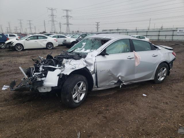 Salvage cars for sale from Copart Elgin, IL: 2022 Chevrolet Malibu LT