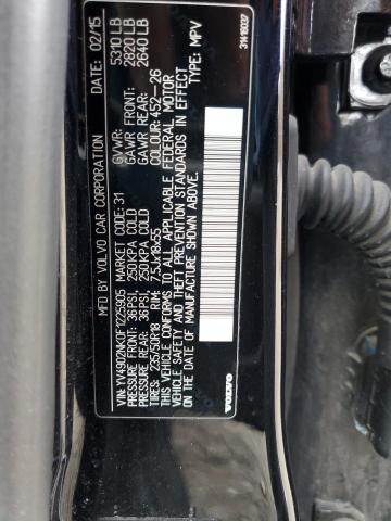 2015 VOLVO XC70 T6 PR YV4902NK0F1225905