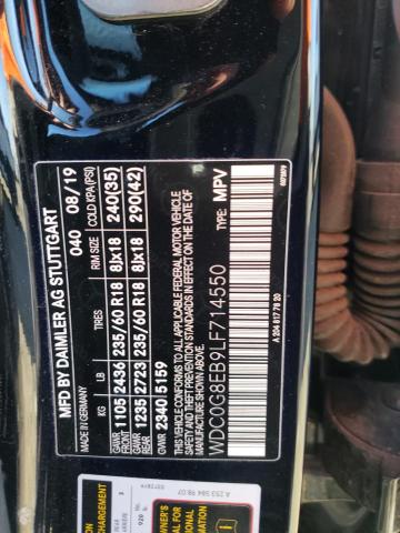 2020 MERCEDES-BENZ GLC 300 4M - WDC0G8EB9LF714550