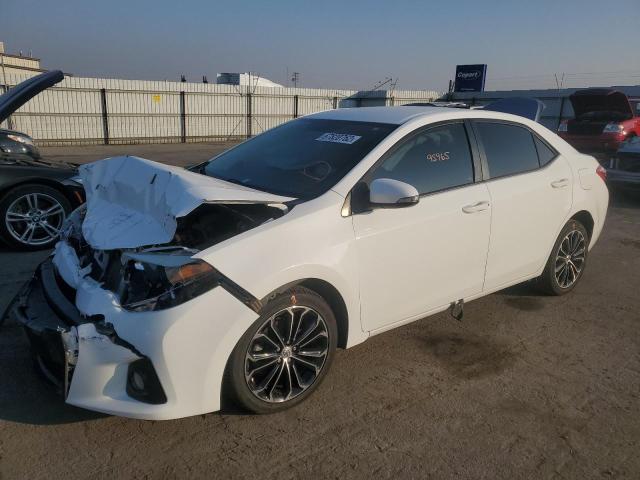 Salvage cars for sale from Copart Bakersfield, CA: 2016 Toyota Corolla L