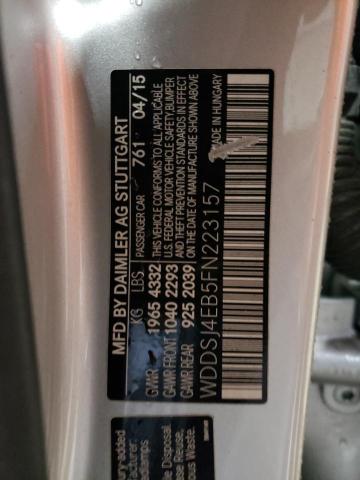 2015 MERCEDES-BENZ CLA 250 - WDDSJ4EB5FN223157