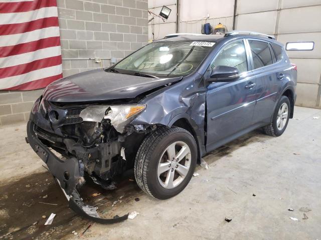 Salvage cars for sale from Copart Columbia, MO: 2013 Toyota Rav4 XLE
