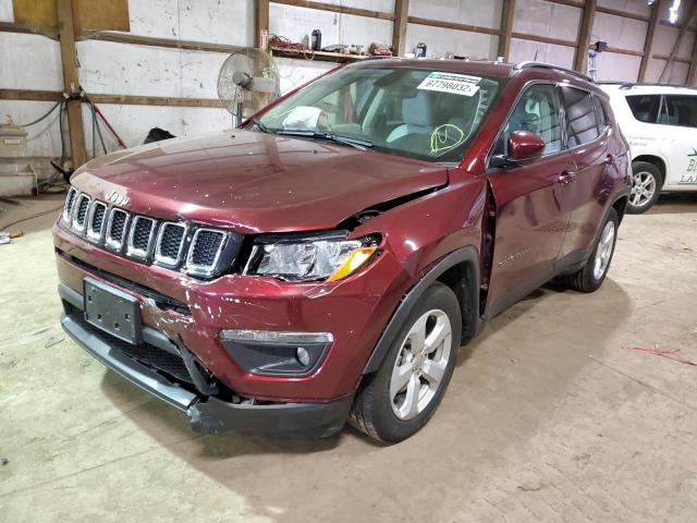 Salvage cars for sale from Copart Columbia Station, OH: 2021 Jeep Compass LA