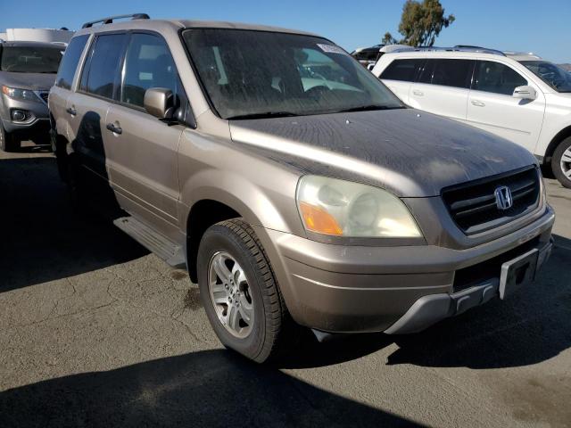 Salvage cars for sale from Copart Martinez, CA: 2004 Honda Pilot EXL