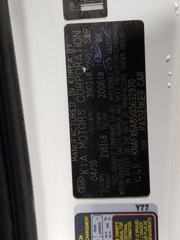 KNAFX6A85G5632970 KIA FORTE EX