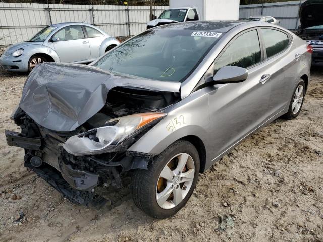 2011 HYUNDAI ELANTRA GL VIN: KMHDH4AE8BU123452