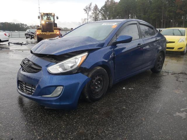 Salvage cars for sale from Copart Dunn, NC: 2015 Hyundai Accent GLS