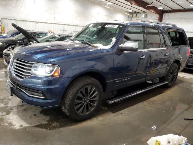 Salvage cars for sale from Copart Milwaukee, WI: 2016 Lincoln Navigator