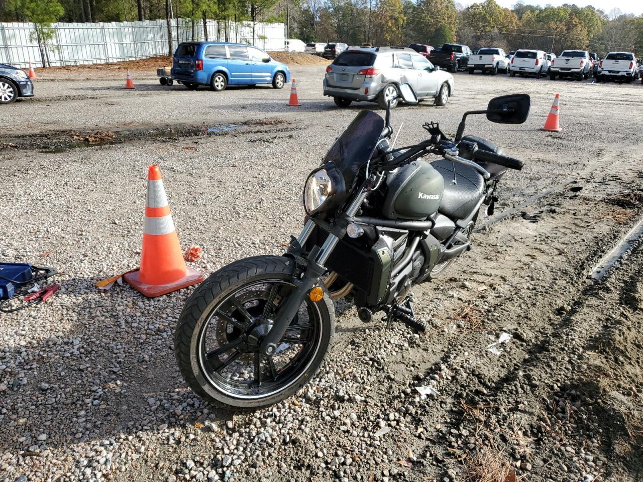 2019 Kawasaki EN650 C for sale at Copart Knightdale, NC. Lot 