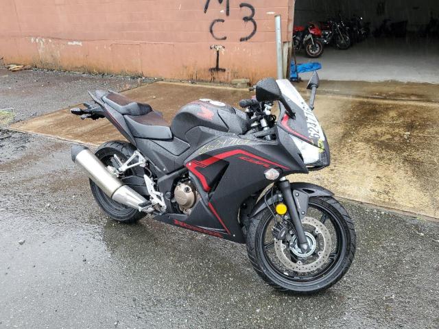 Salvage cars for sale from Copart Billerica, MA: 2021 Honda CBR300 RA