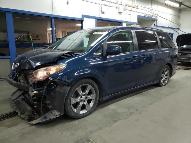 Salvage cars for sale from Copart Pasco, WA: 2011 Toyota Sienna Sport