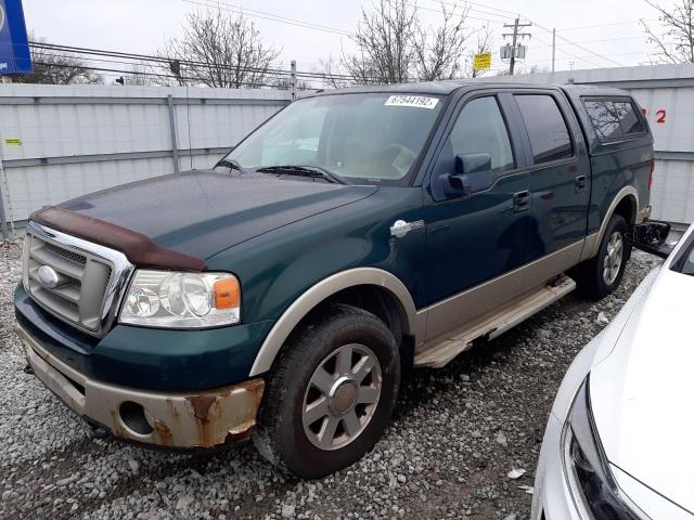 Salvage trucks for sale at Walton, KY auction: 2007 Ford F150 Super