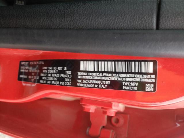 ZACNJABB4KPJ75157 Jeep Renegade Latitude