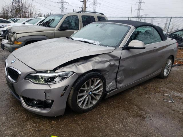 Salvage cars for sale from Copart Wheeling, IL: 2016 BMW 228 XI SUL