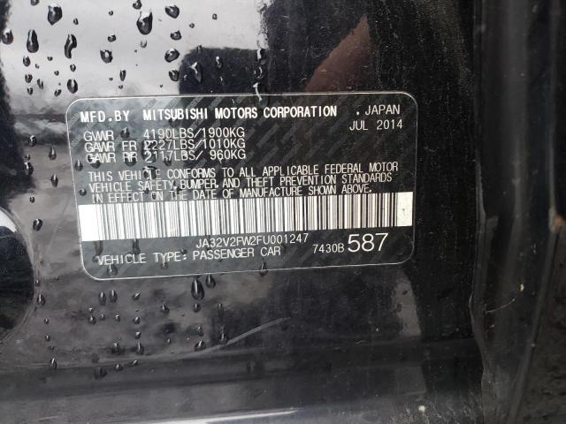 2015 MITSUBISHI LANCER SE - JA32V2FW2FU001247