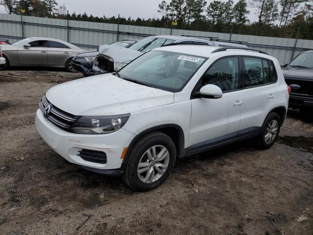 2016 VOLKSWAGEN TIGUAN S WVGAV7AX1GW588830