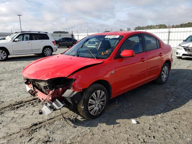 Salvage cars for sale from Copart Lumberton, NC: 2007 Mazda 3 I