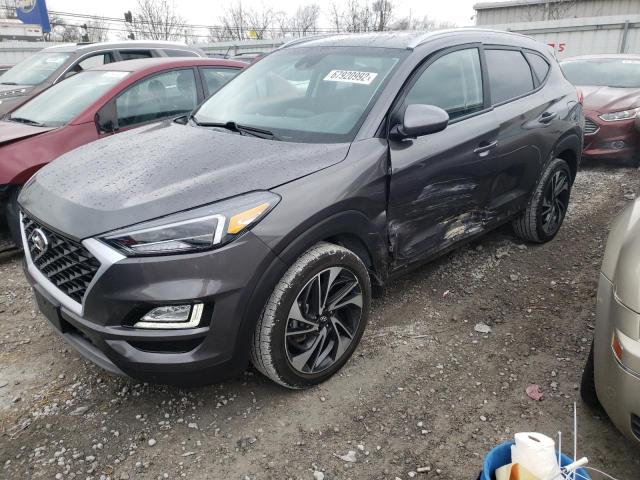 Salvage cars for sale from Copart Walton, KY: 2020 Hyundai Tucson Limited
