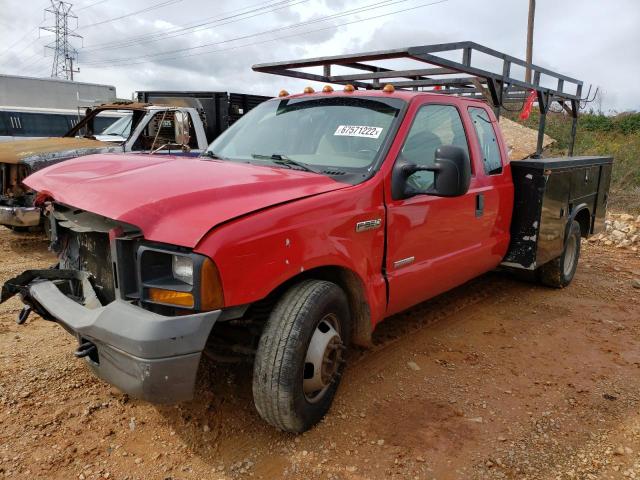 Salvage cars for sale from Copart China Grove, NC: 2006 Ford F350 Super