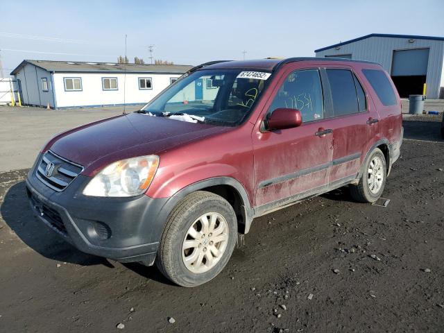 Salvage cars for sale from Copart Airway Heights, WA: 2006 Honda CR-V EX