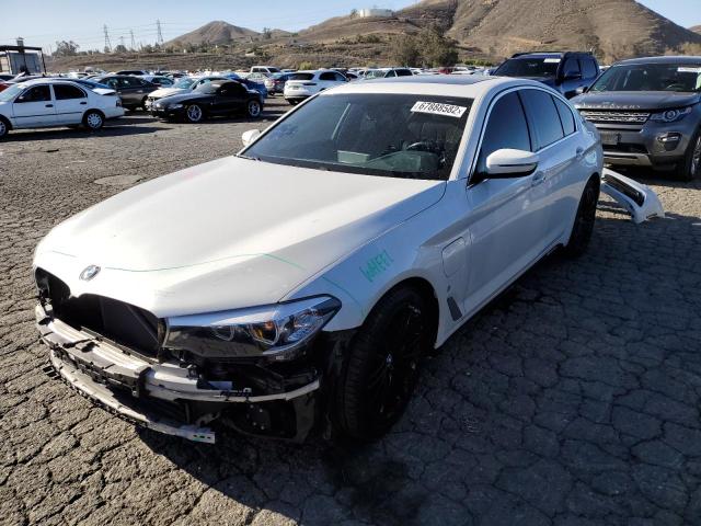 Salvage cars for sale from Copart Colton, CA: 2018 BMW 530E