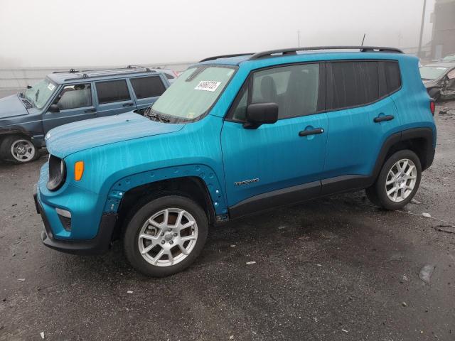Salvage cars for sale from Copart Fredericksburg, VA: 2021 Jeep Renegade S