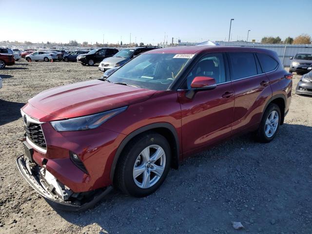 2022 TOYOTA HIGHLANDER - 5TDBZRBH4NS574076