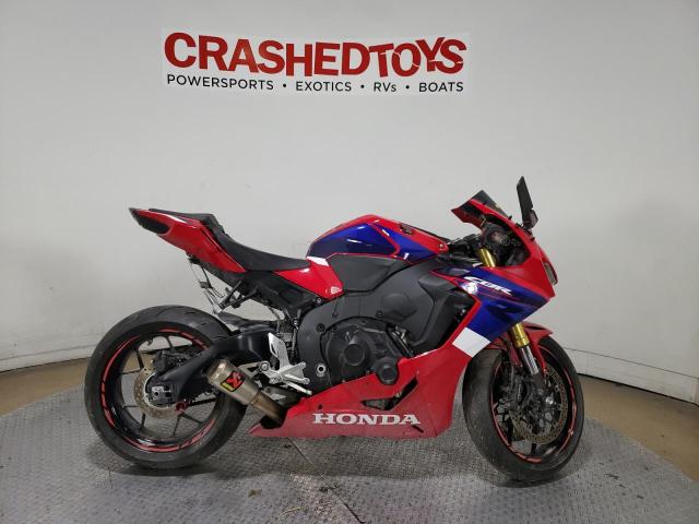 Salvage motorcycles for sale at Dallas, TX auction: 2022 Honda CBR1000 RA
