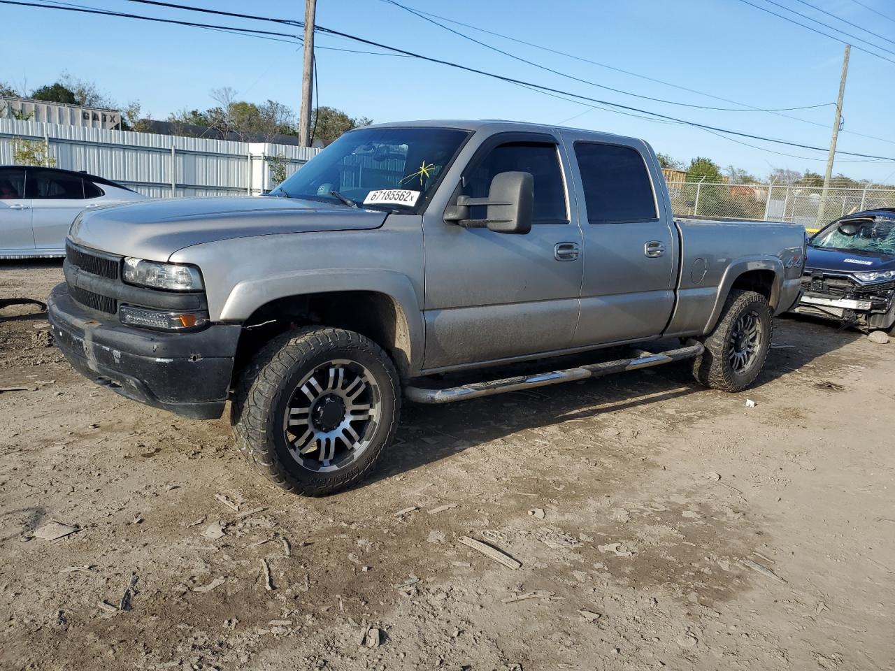 2002 Chevrolet Silverado K1500 Heavy Duty na sprzedaż w Houston, TX - Minor Dent/Scratches