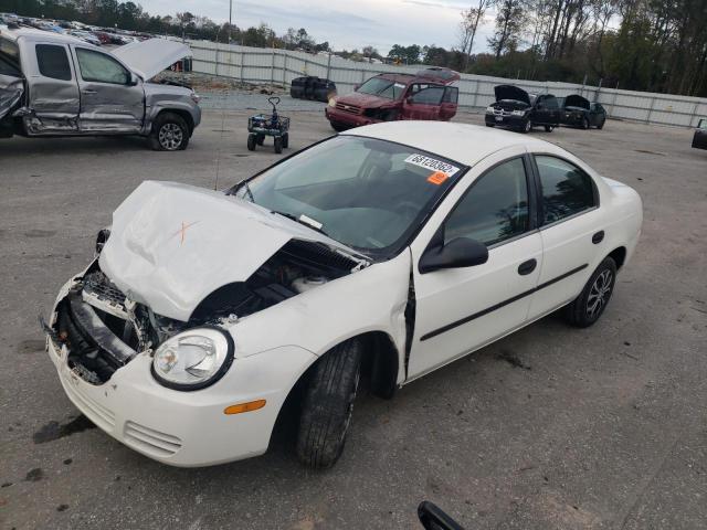 Salvage cars for sale from Copart Dunn, NC: 2005 Dodge Neon Base
