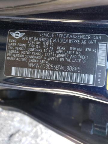 WMWZC3C56BWL80885 Mini Cooper