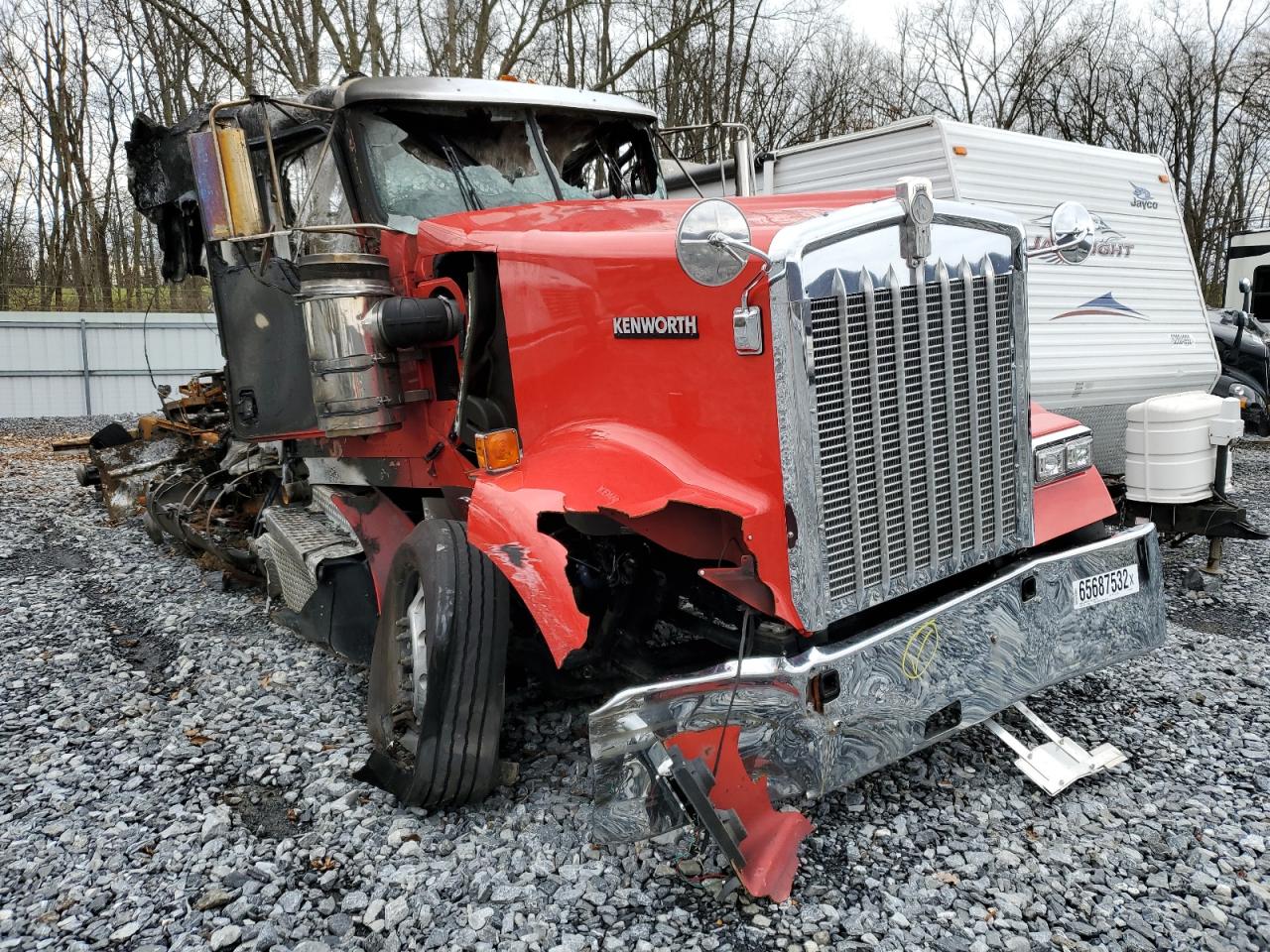 2022 Kenworth W9 Series at PA Grantville, Copart lot 65687532