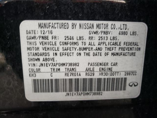 JN1EV7AP0HM738982 Infiniti Q50 Premium