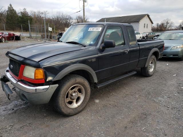 Salvage cars for sale from Copart York Haven, PA: 2001 Ford Ranger SUP