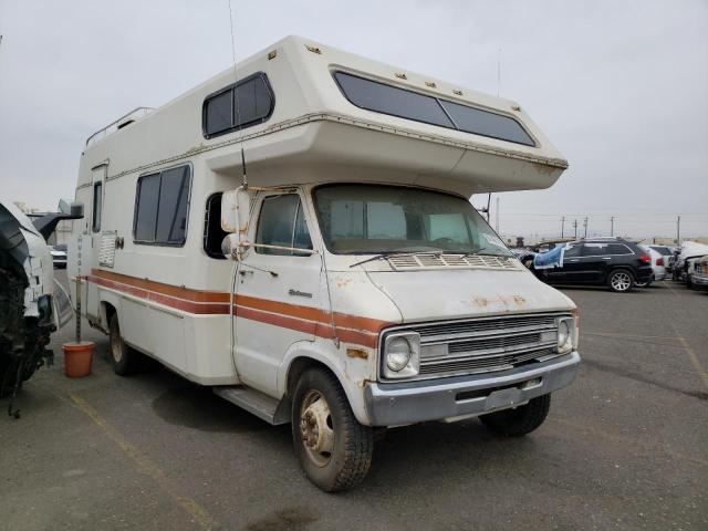 Salvage cars for sale from Copart Pasco, WA: 1978 Brou Motorhome