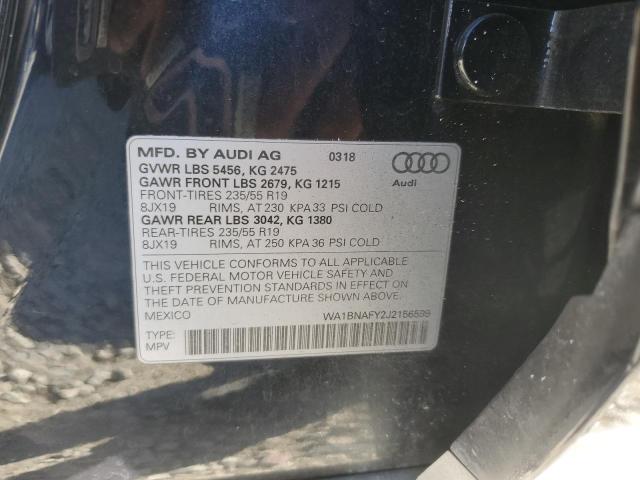 WA1BNAFY2J2156599 2018 AUDI Q5, photo no. 13