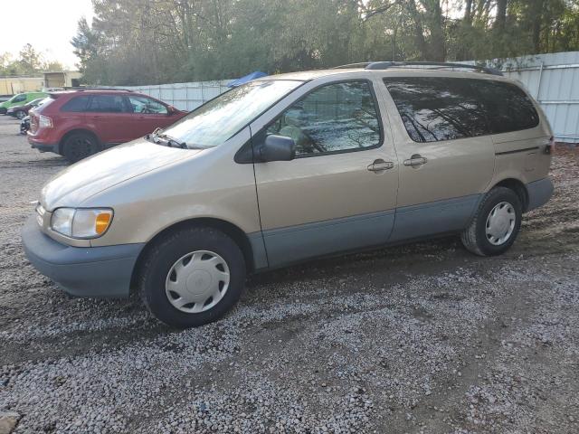 Salvage cars for sale from Copart Knightdale, NC: 2000 Toyota Sienna LE