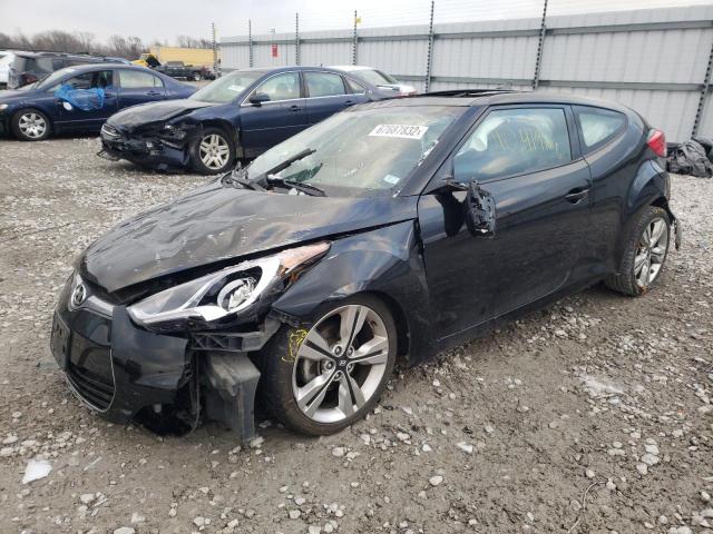 2017 HYUNDAI VELOSTER - KMHTC6AD5HU320827