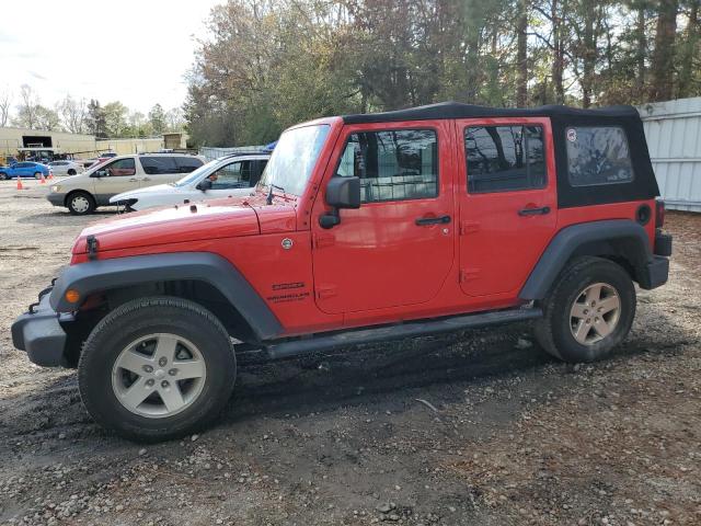 Salvage cars for sale from Copart Knightdale, NC: 2015 Jeep Wrangler U