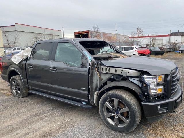 Salvage cars for sale from Copart Montreal Est, QC: 2016 Ford F150 Super