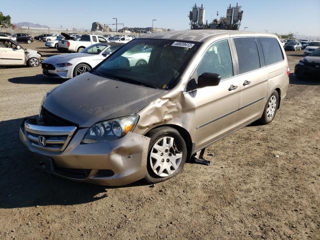 Salvage cars for sale from Copart San Diego, CA: 2007 Honda Odyssey LX